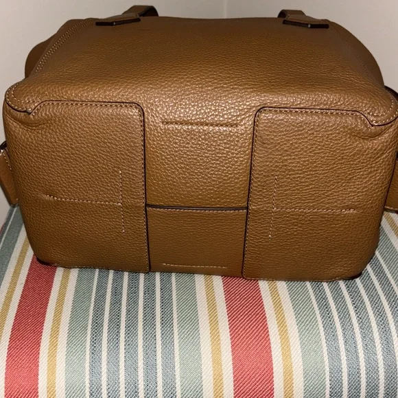 Tory Burch Large Perry Satchel in Moose Brown Leather - Picture 5 of 14